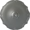 Ekena Millwork Pompeii Ceiling Medallion (Fits Canopies up to 2"), Hand-Painted Silver, 18 7/8"OD x 1 1/2"P CM18POSLS - alternate 1